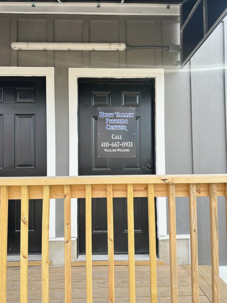 Custom office door sign in Baltimore, MD
